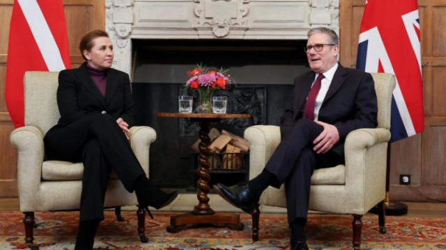 Британският премиер Кийр Стармър заяви пред датския си колега в четвъртък